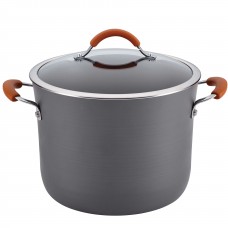 Rachael Ray Cucina 10 Qt. Stock Pot with Lid RRY2942